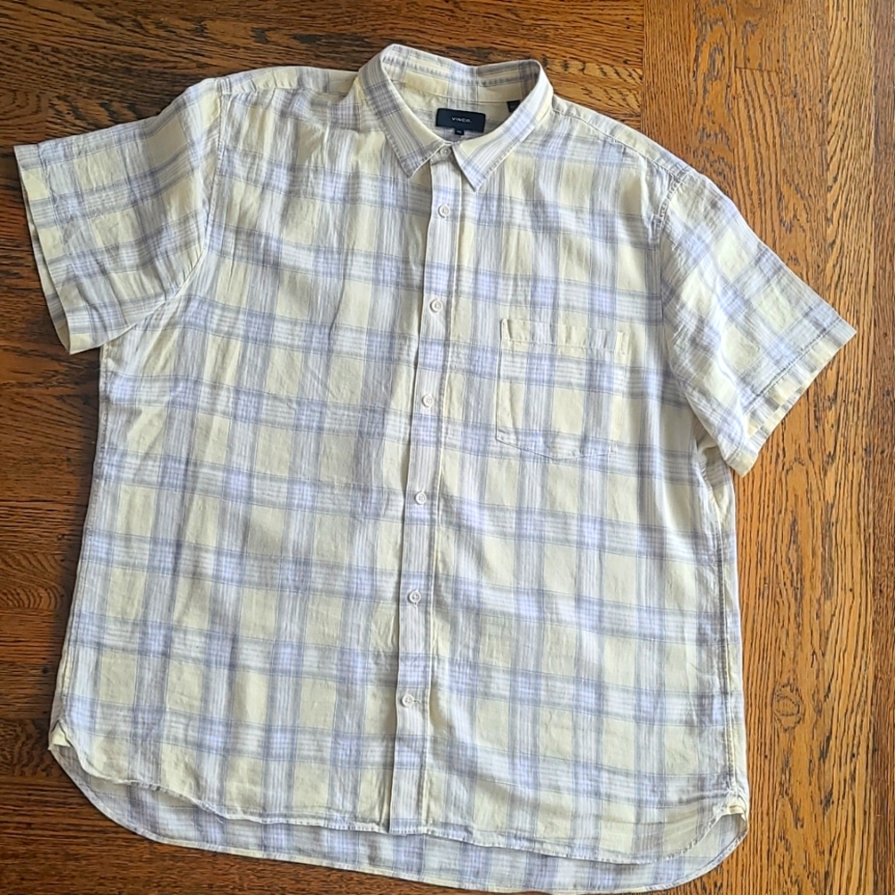 Vince Classic Fit Linen shirt